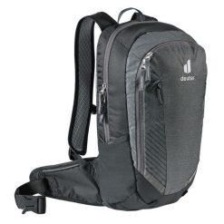 Plecak rowerowy Deuter Compact 8 JR młodzieżowy - graphite/black. Szara plecaki damskie Deuter, bez wzorów. Za 340.99 zł.