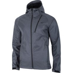 Softshell męski SFM301 - ciemny szary melanż. Szare kurtki softshell damskie 4f, m, bez wzorów, z materiału, z kapturem. W wyprzedaży za 149.99 zł.