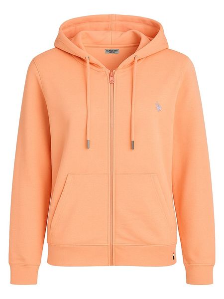 U.S. Polo Assn. Bluza w kolorze łososiowym rozmiar: M. Pomarańczowe bluzy z kapturem damskie U.S. Polo Assn., m. Za 188.40 zł.
