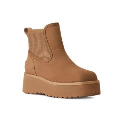 Damskie buty sportowe W CITYFUNC CHELSEA. Brązowe buty sportowe na co dzień damskie Ugg, bez wzorów, z materiału, trekkingowe. Za 754.70 zł.