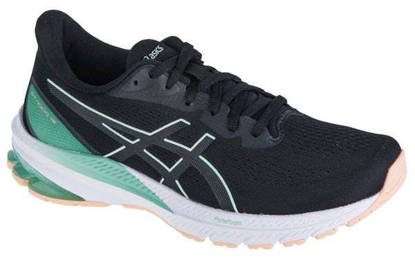 Buty treningowe damskie Asics Gt-1000 12. Czarne obuwie do biegania damskie Asics. Za 635.85 zł.