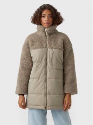 Vero Moda Płaszcz przejściowy Edith 10267692 Beżowy Relaxed Fit. Brązowe płaszcze damskie Vero Moda, xl, bez wzorów, z syntetyku. Za 199.99 zł.