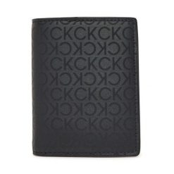 Portfel Calvin Klein. Czarne portfele męskie CALVIN KLEIN, bez wzorów. Za 179.99 zł.