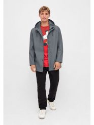 Derbe Kurtka przeciwdeszczowa w kolorze szarym rozmiar: 3XL. Szare kurtki outdoor męskie Derbe, s, bez wzorów, bez kaptura. Za 241.56 zł.
