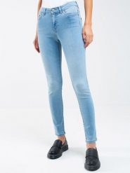 BIG STAR Dżinsy - Skinny fit - w kolorze błękitnym rozmiar: W31/L32. Niebieskie jeansy damskie Big Star. Za 135.49 zł.