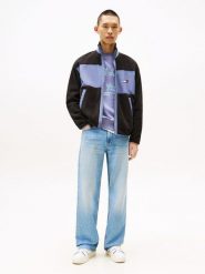 TOMMY JEANS Bluza w kolorze czarno-błękitnym rozmiar: XL. Czarne bluzy bez kaptura męskie Tommy Jeans, s, z jeansu. Za 309.95 zł.