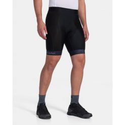 Spodenki rowerowe męskie Kilpi PRESSURE-M. Czarne szorty męskie Kilpi, bez wzorów, sportowe. Za 236.15 zł.