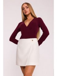 Made of emotion Spódnica w kolorze białym rozmiar: M. Białe spódniczki damskie Made Of Emotion, m, bez wzorów, z podwyższonym stanem, mini. Za 189.99 zł.