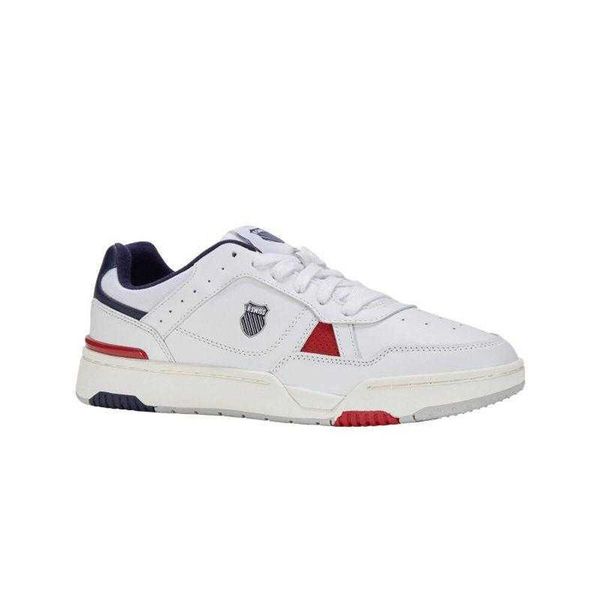 Męskie Skórzane Buty Sportowe Match Pro Lth. Białe buty sportowe na co dzień męskie K-Swiss, z materiału, bez zapięcia. Za 239.00 zł.