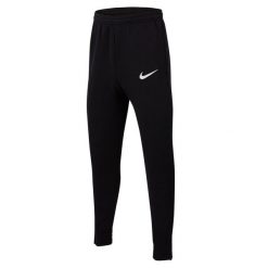 Spodnie sportowe chłopięce Nike Juniior Park 20 Fleece Pants. Białe spodnie sportowe męskie Nike, z bawełny. Za 169.99 zł.