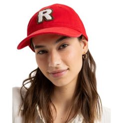 Czapka baseballowa dla Kobiety CITY OF LOVE 2 Czerwony. Czerwone czapki z daszkiem damskie Roxy, bez wzorów, z bawełny. Za 129.99 zł.