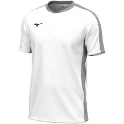 Koszulka treningowa Mizuno Team. Białe bluzki sportowe damskie Mizuno, l, bez wzorów, z materiału, bez ramiączek. Za 139.50 zł.