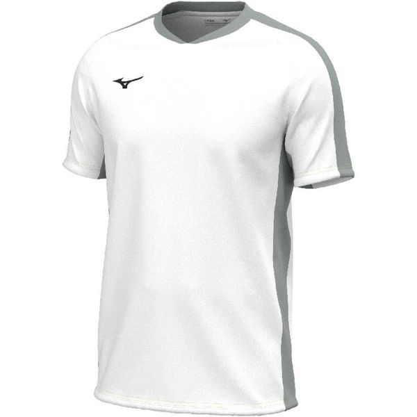 Koszulka treningowa Mizuno Team. Białe bluzki sportowe damskie Mizuno, l, bez wzorów, z materiału, bez ramiączek. Za 139.50 zł.