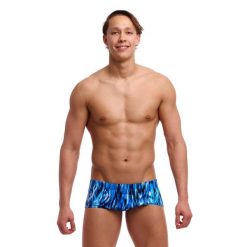 Kąpielówki Funky Trunks Wing Streak - trunki męskie. Niebieskie kąpielówki męskie FUNKY TRUNKS, m, bez wzorów, do pływania. Za 159.00 zł.