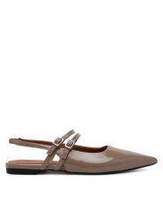 Vagabond Shoemakers Baleriny Hermine 5733-260-09 Brązowy. Brązowe baleriny damskie Vagabond Shoemakers, bez wzorów, ze skóry, bez obcasa. Za 509.99 zł.
