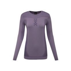 Koszulka z długim rękawem damska X-Bionic X-Ential Shirt Lavender. Fioletowe bielizna termoaktywna damska X BIONIC, bez wzorów. W wyprzedaży za 230.00 zł.