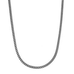 True Rebels Naszyjnik ze Stali Nierdzewnej w gunmetal Naszyjniki 1 ct Męskie. Szare biżuteria dla mężczyzn True Rebels, ze stali. Za 159.99 zł.