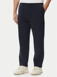 BOSS Spodnie dresowe Se Bend 50565612 Granatowy Regular Fit. Niebieskie spodnie dresowe męskie Boss, bez wzorów, z bawełny. Za 629.99 zł.