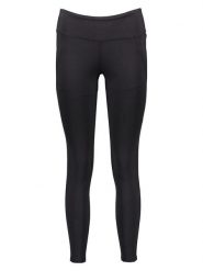 Reebok Legginsy sportowe "LM Mills Lux" w kolorze czarnym rozmiar: S. Czarne legginsy damskie Reebok, s, bez wzorów, outdoorowe. Za 130.99 zł.