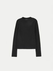 Coccodrillo Sweter ZC4172103EPG Czarny Regular Fit. Czarne swetry dziewczęce COCCODRILLO, bez wzorów, z syntetyku, bez kołnierzyka. Za 59.99 zł.