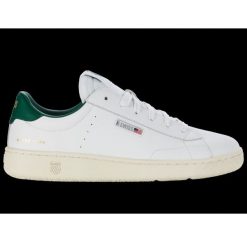 Buty K-Swiss Slammklub Cc 08911-937-M białe. Białe buty sportowe na co dzień męskie z gumy, bez zapięcia, trekkingowe. Za 366.37 zł.