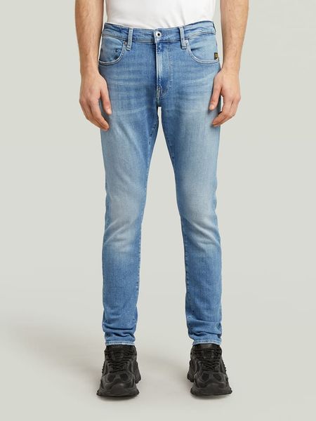 G-Star Dżinsy - Skinny fit - w kolorze błękitnym rozmiar: W36/L34. Niebieskie jeansy męskie G-Star. Za 243.64 zł.