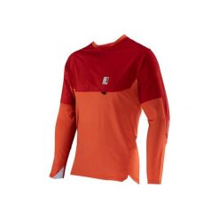 Koszulka rowerowa LEATT Jersey MTB AllMtn 4.0. Czerwone t-shirty sportowe męskie LEATT, z jersey, bez ramiączek, rowerowe. Za 402.99 zł.