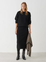 OPUS Bluza "Gudila" w kolorze czarnym rozmiar: 38. Czarne bluzy bez kaptura damskie Opus. Za 136.13 zł.