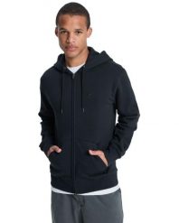 Bluza na zamek dla Mężczyzn SALT WATER Czarny. Czarne bluzy z kapturem męskie Quiksilver, m, z bawełny. Za 234.20 zł.