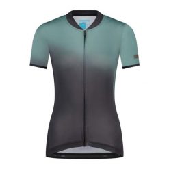 Damska koszulka z krótkim rękawem EVOLVE Avventura, zielony. Zielone bluzki sportowe damskie SHIMANO, bez wzorów, bez ramiączek. Za 488.90 zł.