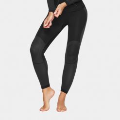 Spodnie termoaktywne trekkingowe damskie Alpinus Active Base Layer czarno-szare. Czarne bielizna termoaktywna damska Alpinus, xl, bez wzorów. Za 99.00 zł.