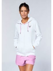 Chiemsee Bluza w kolorze białym rozmiar: M. Białe bluzy z kapturem damskie Chiemsee, m, z bawełny. Za 156.96 zł.