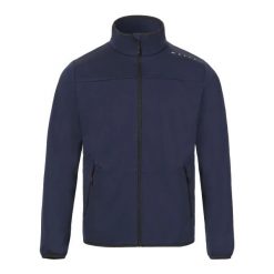 Kurtka softshell Musto Evo Crew. Niebieskie kurtki męskie Musto, bez wzorów, z softshellu, bez kaptura. Za 629.50 zł.