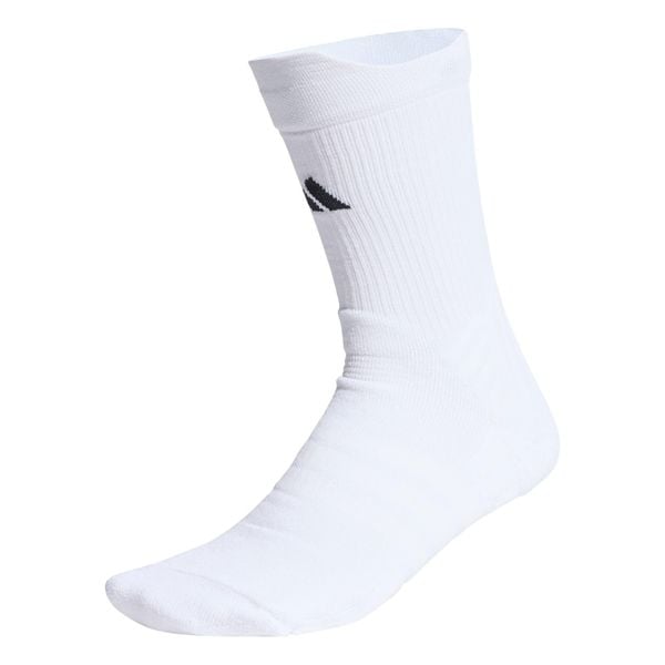 Skarpety Tennis Crew Socks Cushioned 1 Pair Pack. Białe skarpetki damskie Adidas, bez wzorów. Za 79.95 zł.