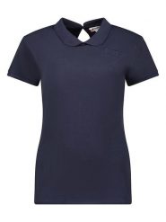 Canadian Peak Koszulka polo "Koctaileak" w kolorze granatowym rozmiar: L. Niebieskie bluzki damskie Canadian Peak, l, bez wzorów, z bawełny, bez kołnierzyka, bez ramiączek. Za 94.95 zł.