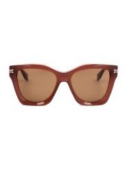 Marc Jacobs Męskie okulary przeciwsłoneczne w kolorze brązowym rozmiar: 54. Brązowe okulary przeciwsłoneczne męskie MARC JACOBS, z tworzywa sztucznego. Za 368.96 zł.