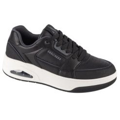 Buty sportowe Sneakersy męskie, Uno Court - Low-Post. Czarne buty sportowe na co dzień męskie Skechers, z materiału, bez zapięcia, trekkingowe. Za 299.99 zł.