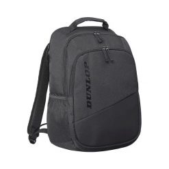 Plecak tenisowy Dunlop Team Backpack. Czarne plecaki damskie Dunlop, bez wzorów. Za 279.99 zł.