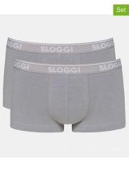 Sloggi Bokserki (2 pary) w kolorze szarym rozmiar: XXL. Szare bokserki męskie Sloggi, bez wzorów. Za 48.28 zł.
