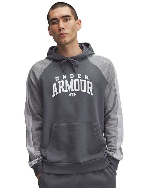 Under Armour Bluza "Rival" w kolorze szarym rozmiar: L. Szare bluzy z kapturem męskie Under Armour, l. Za 139.34 zł.