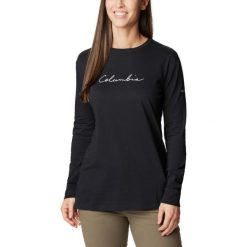 T-shirt damski Columbia North Cascades Long Sleeve Tee z długim rękawem. Brązowe t-shirty damskie Columbia, xs, bez wzorów, bez kołnierzyka. Za 149.00 zł.