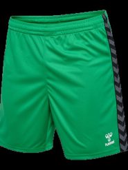 Hummel Szorty hmlAUTHENTIC PL SHORTS z poliestru. Czerwone szorty męskie HUMMEL, bez wzorów, z materiału, sportowe. Za 129.50 zł.