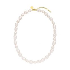 Purelei Purelei Naszyjnik Z Pereł Keshi Moonlight Naszyjniki 1 ct Damski. Białe naszyjniki damskie Purelei, pozłacane. Za 271.29 zł.