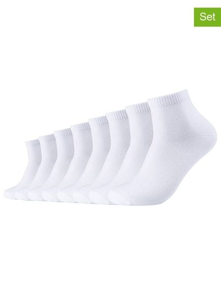 S.Oliver Skarpety (8 par) w kolorze białym rozmiar: 39-42. Białe skarpetki męskie S.Oliver, bez wzorów, ze splotem. Za 43.99 zł.