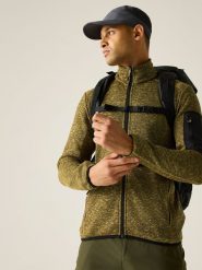 Regatta Kurtka polarowa "Newhill" w kolorze khaki rozmiar: 4XL. Brązowe kurtki męskie Regatta, xl, bez wzorów, z polaru, bez kaptura. Za 136.78 zł.