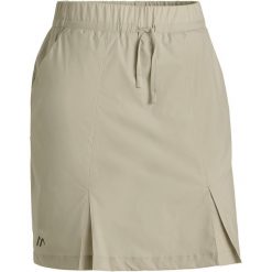 Damskie spódnico-spodenki Maier Sports Fortunit. Brązowe spodenki sportowe damskie Maier Sports, bez wzorów, z materiału, eleganckie. Za 420.50 zł.