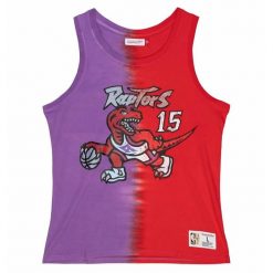 Koszulka Mitchell & Ness NBA Toronto Raptors Vince Carter Tie Dye Cotton Tank. Czerwone bluzki damskie Puma, bez wzorów, sportowe, bez kołnierzyka, bez ramiączek. Za 249.00 zł.
