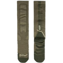 Skarpetki Buff MERINO HW OVER THE CALF SOCKS HWO2. Zielone skarpetki damskie Buff, bez wzorów, z elastanu. Za 159.90 zł.