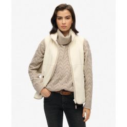 Kamizelka polarowa Active. Białe kamizelki damskie Superdry., z polaru. W wyprzedaży za 252.95 zł.