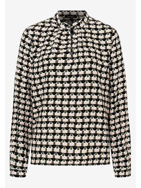 More & More Bluzka w kolorze beżowym rozmiar: 34. Brązowe bluzki damskie MORE & MORE, s, bez wzorów, z wiskozy, klasyczne, bez kołnierzyka, bez ramiączek. Za 69.99 zł.